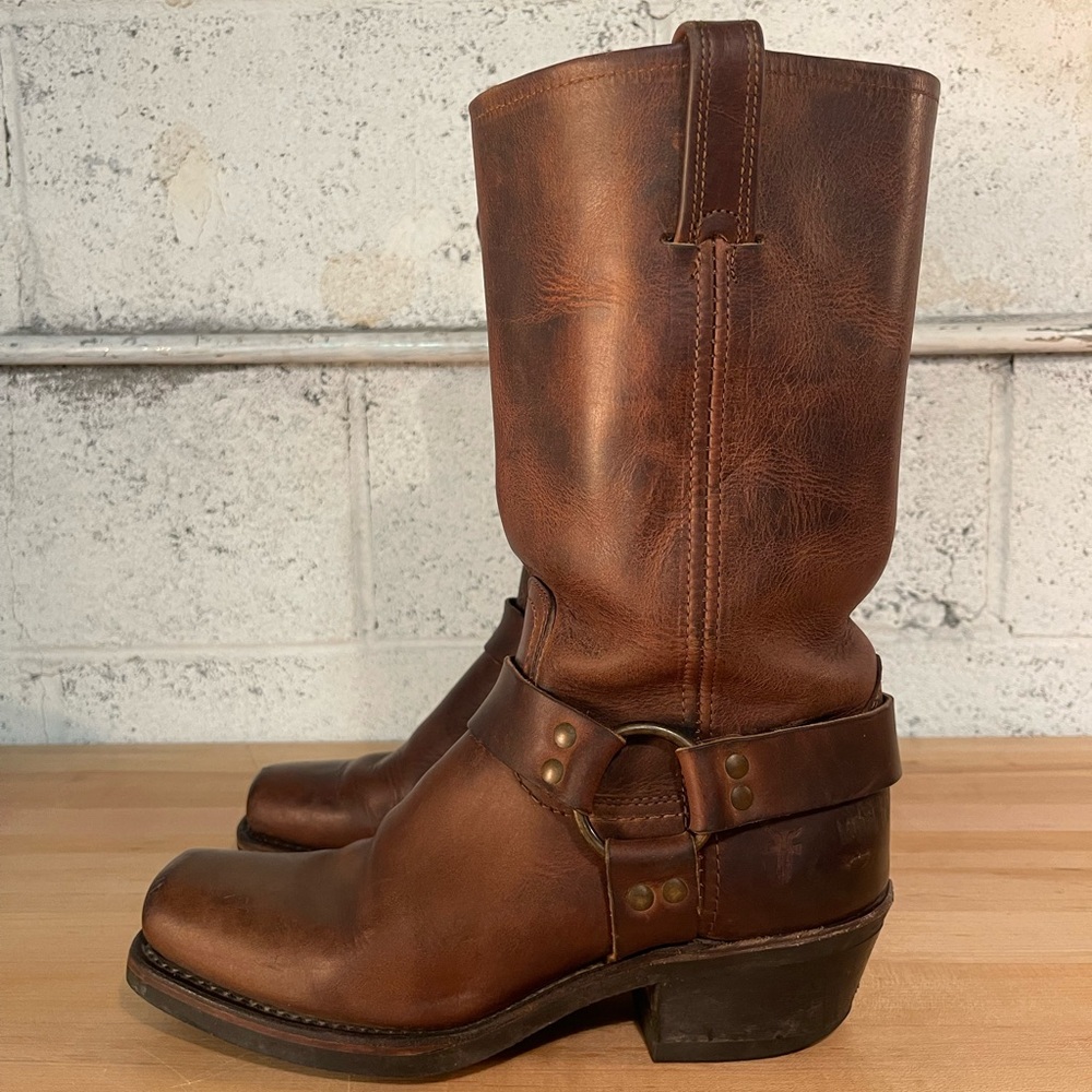 Frye Harness 12R Cowboy // Western // Moto Boot Pre-Loved